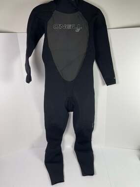 O'Neill Men's Full Body Wetsuit - Black/Grey - Size Small - UltraFlex DS